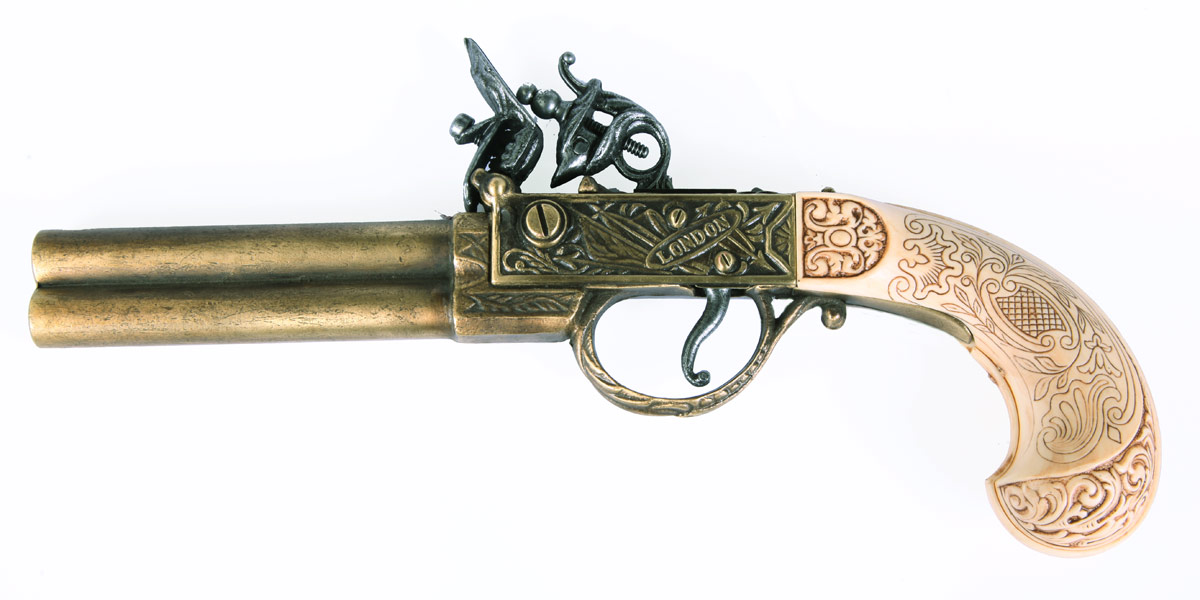 foto k�esadlov� pistole - dvouhlav�ov�